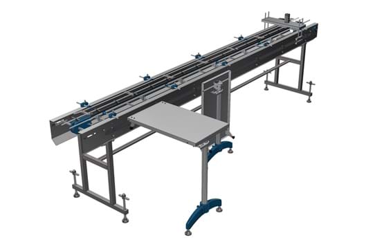 4 metre indexing conveyor